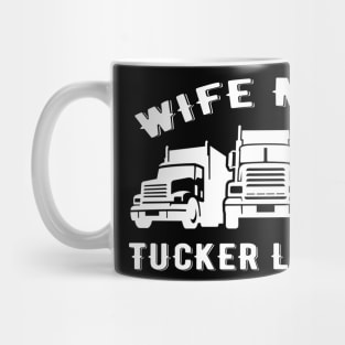 Wife Mom Trucker Legend Mug